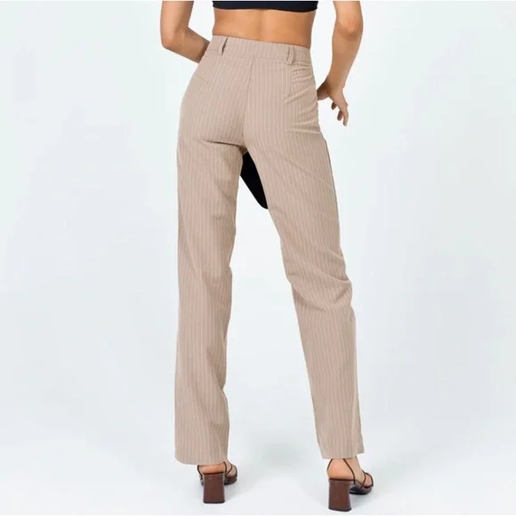 Princess Polly TITIUS PANTS BEIGE - Picture 6 of 8